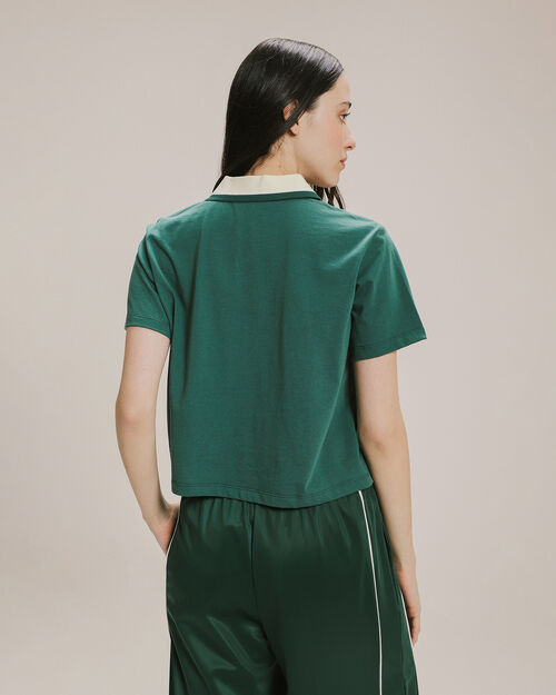 Playera Polo Boxy